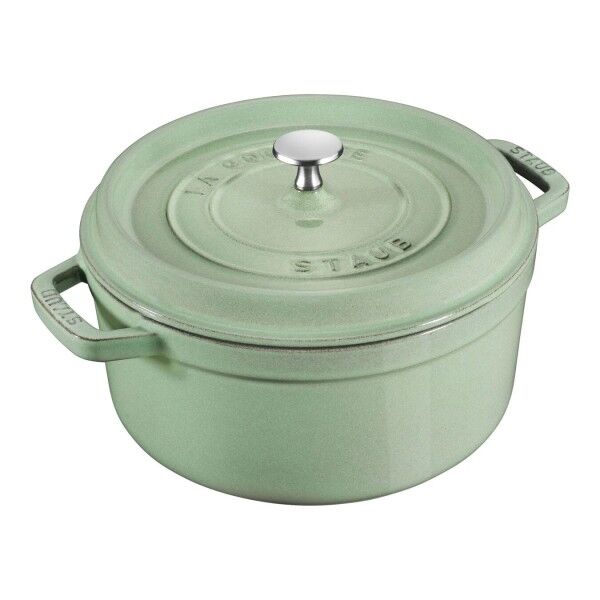 Staub Cocotte 22cm Salbeigrün 40508-704