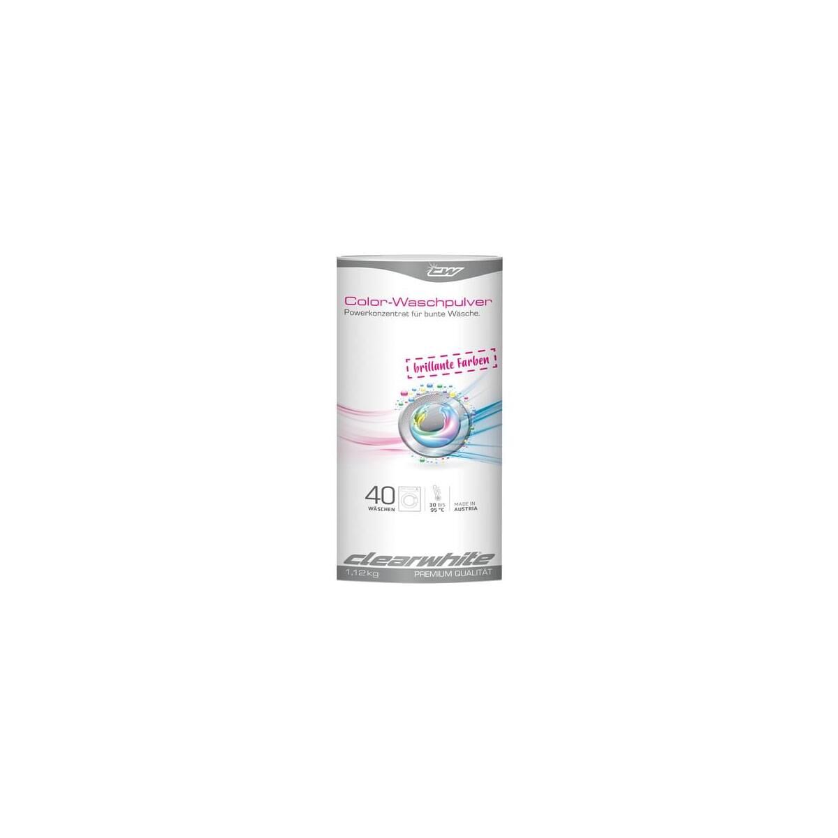 Clearwhite Colorwaschpulver Runddose