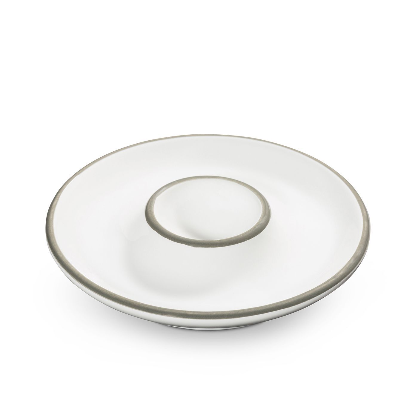 Gmundner Keramik Grauer Rand, Eierbecher (Ø 12 cm)