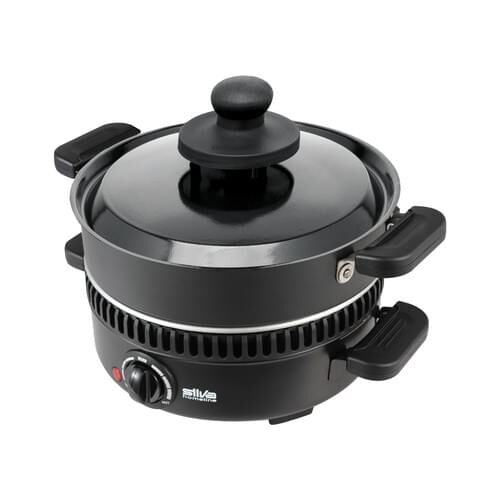 Silva Homeline PK-M 800 Multiröster-Maroniofen mit Wendegrillplatte