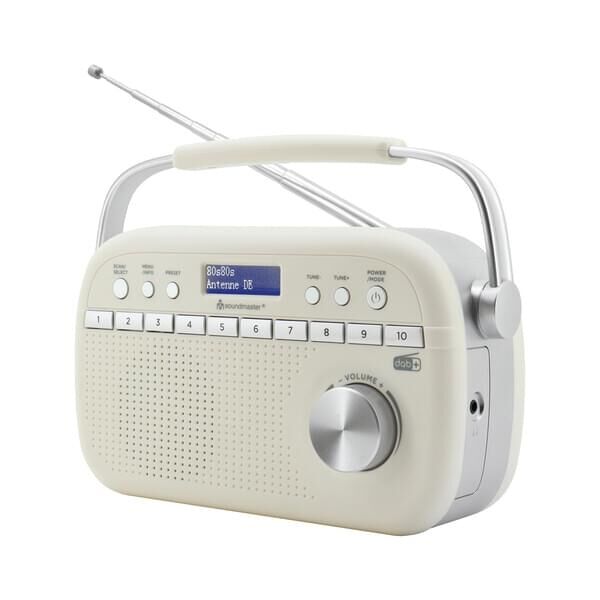 Soundmaster DAB280BE tragbares Radio mit DAB+