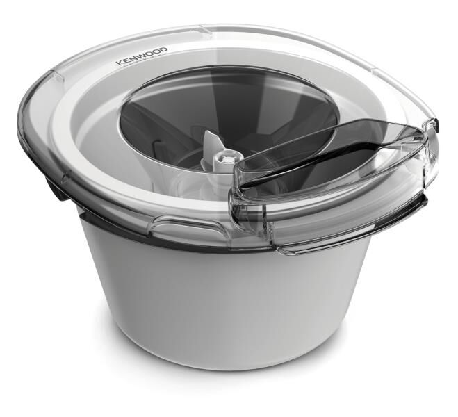 KENWOOD Eiscremebereiter 1 Liter Kst.Schüssel f alle Chef/Chef XL Modelle KAX71.000WH