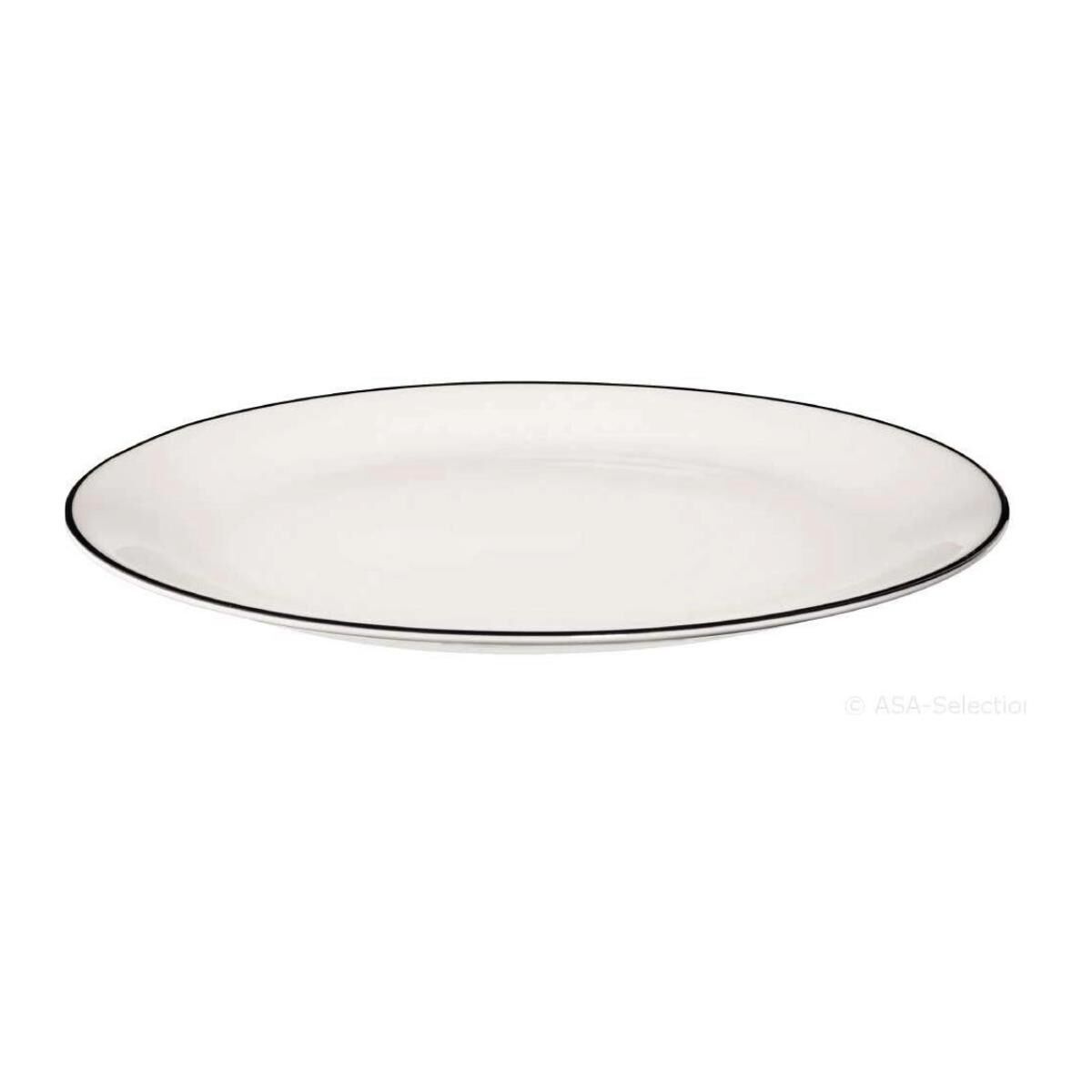 ASA Platzteller, ligne noire  d. 30 cm