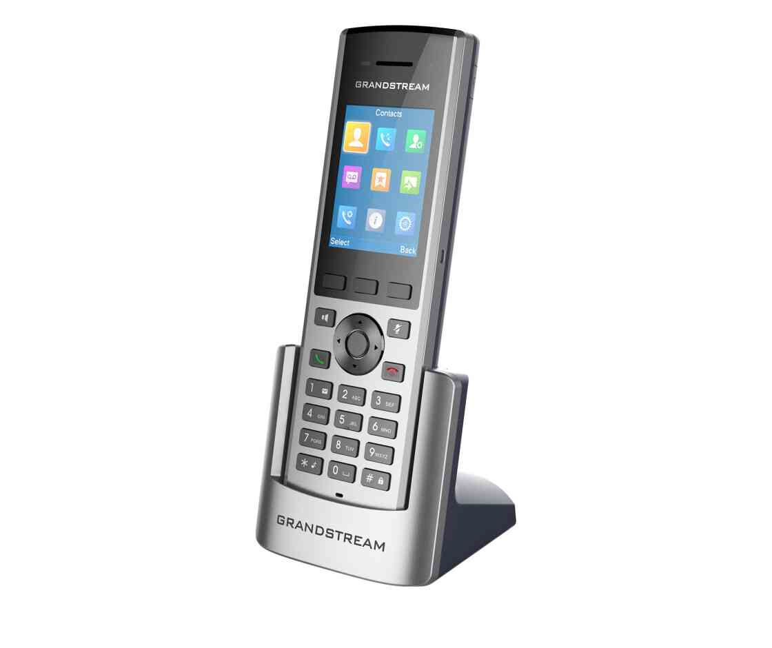 Grandstream DP730, IP-Telefon, Schwarz, Grau, Kabelloses Mobilteil, 50 m, 400 m, 10 Zeilen