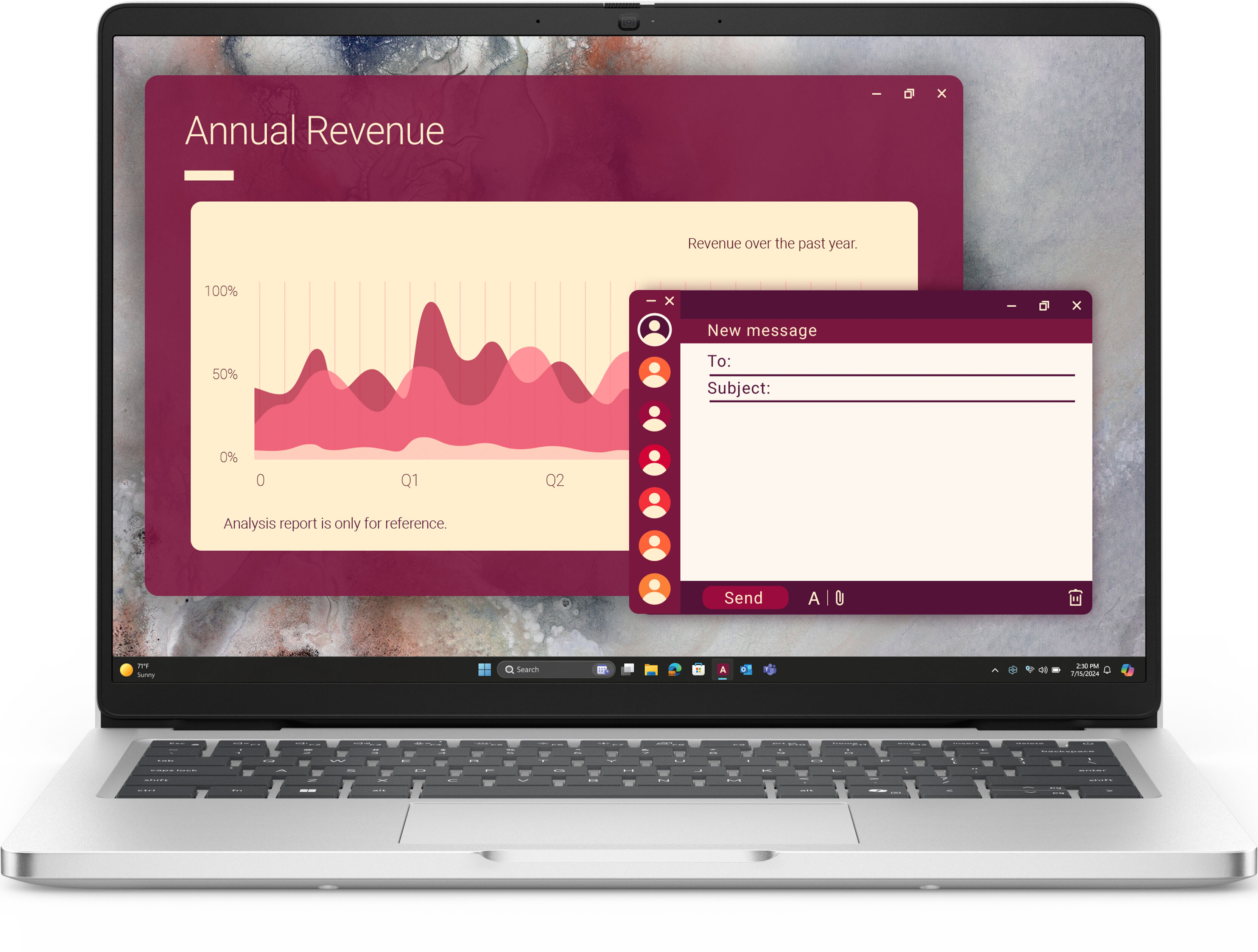 Dell Pro PC14250, Intel Core Ultra 5, 35,6 cm (14"), 1920 x 1200 Pixel, 16 GB, 512 GB, Windows 11 Pro