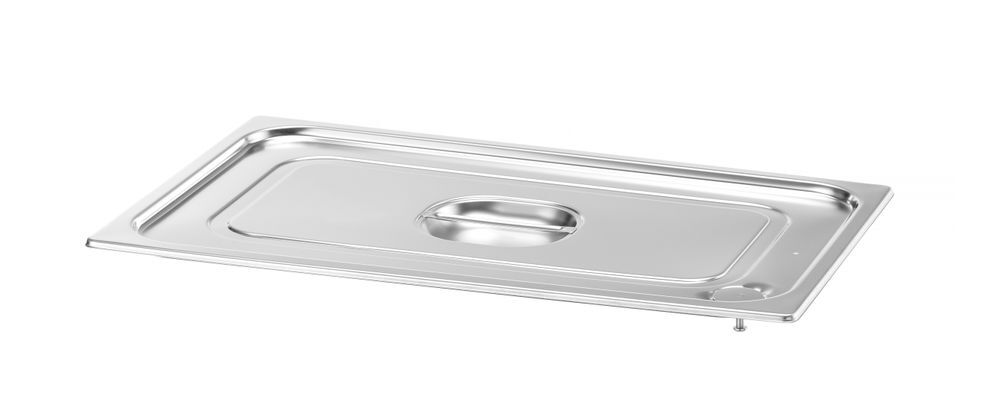 HENDI Gastronorm-Deckel mit Silikonrand, Profi Line, GN 1/6, 176x162mm