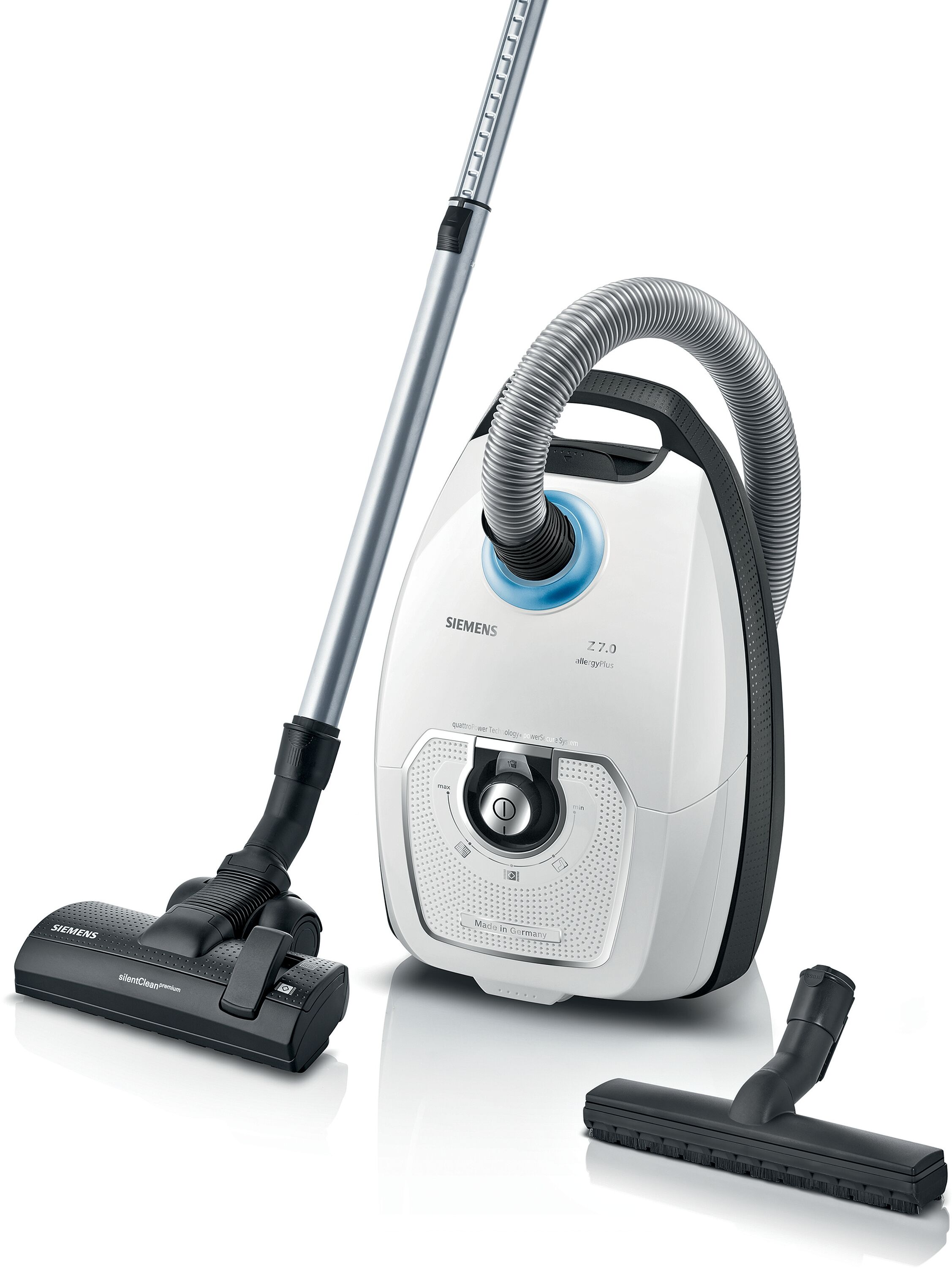 Siemens Bodenstaubsauger mit Staubbeutel Z 7.0  VSZ7442S
