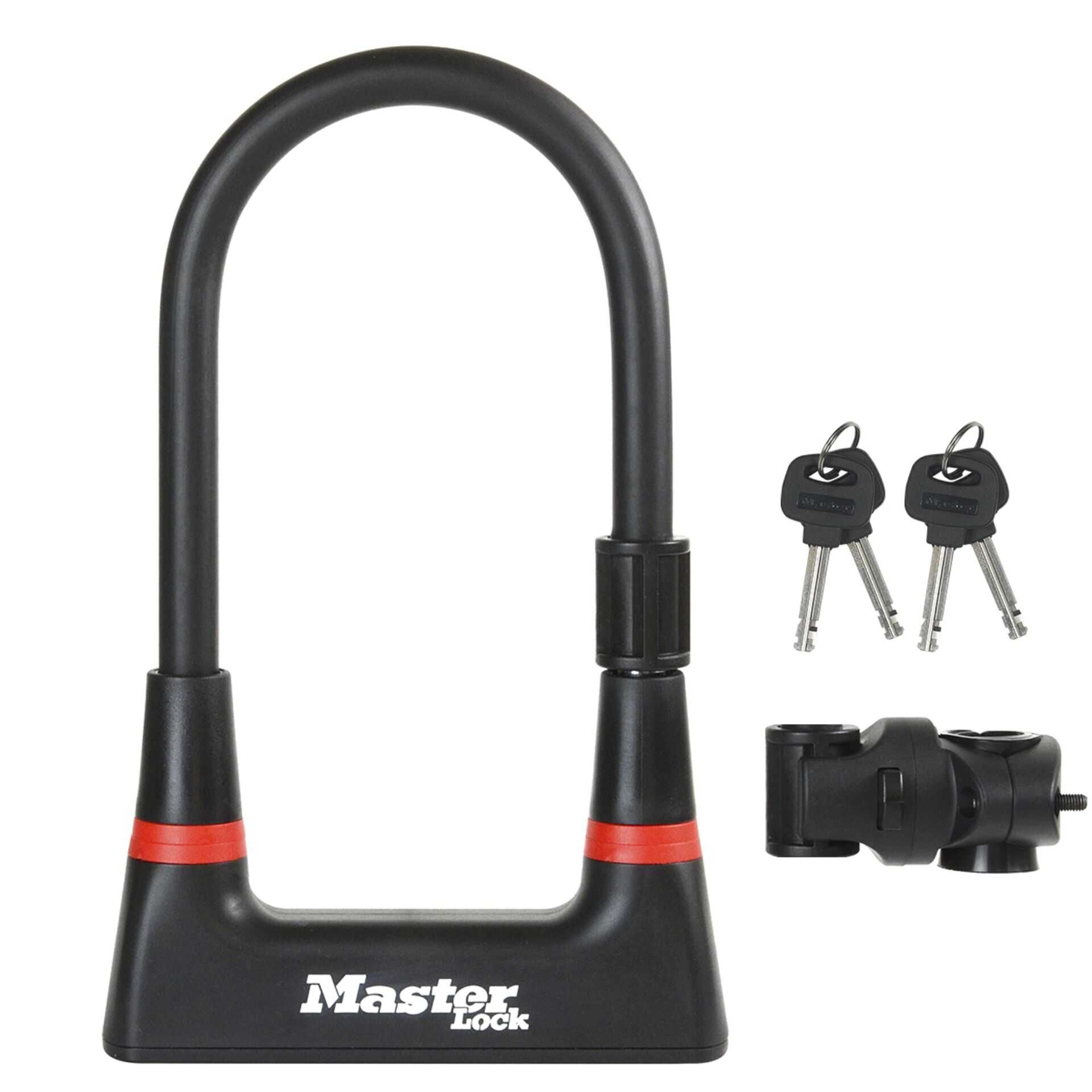 Master Lock Bügelschloss aus Stahl mit Halterung 8279EURDPRO