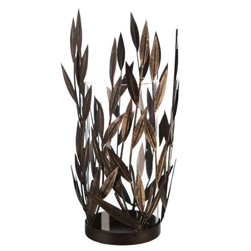 GILDE Windlicht goldfarben