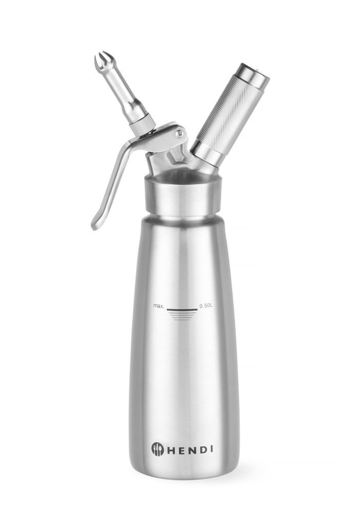HENDI Sahnespender Profi Line, Profi Line, 0,5L, ⌀85x(H)235mm