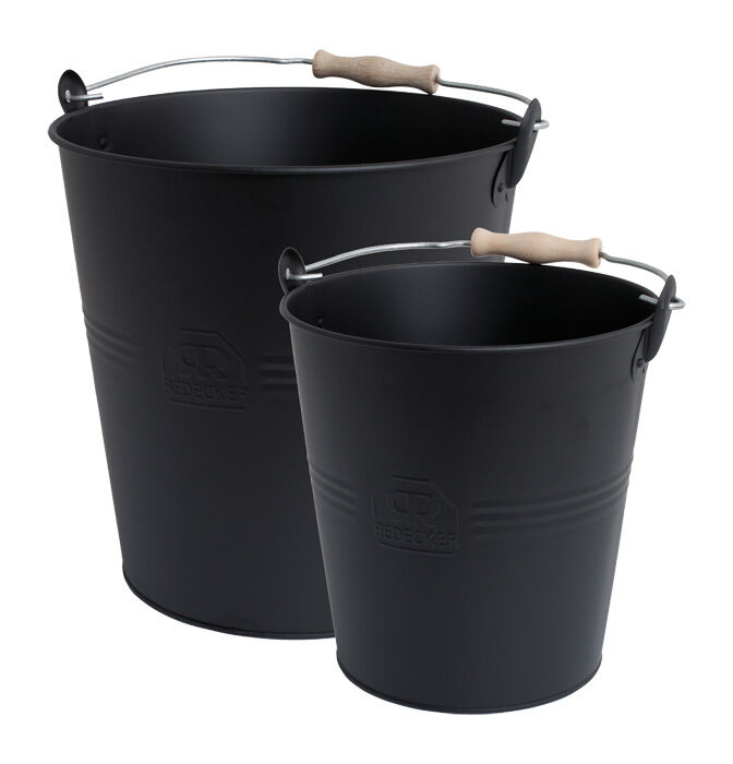Redecker Eimer-2er Set, 5 + 10 l, mit Holzgriff