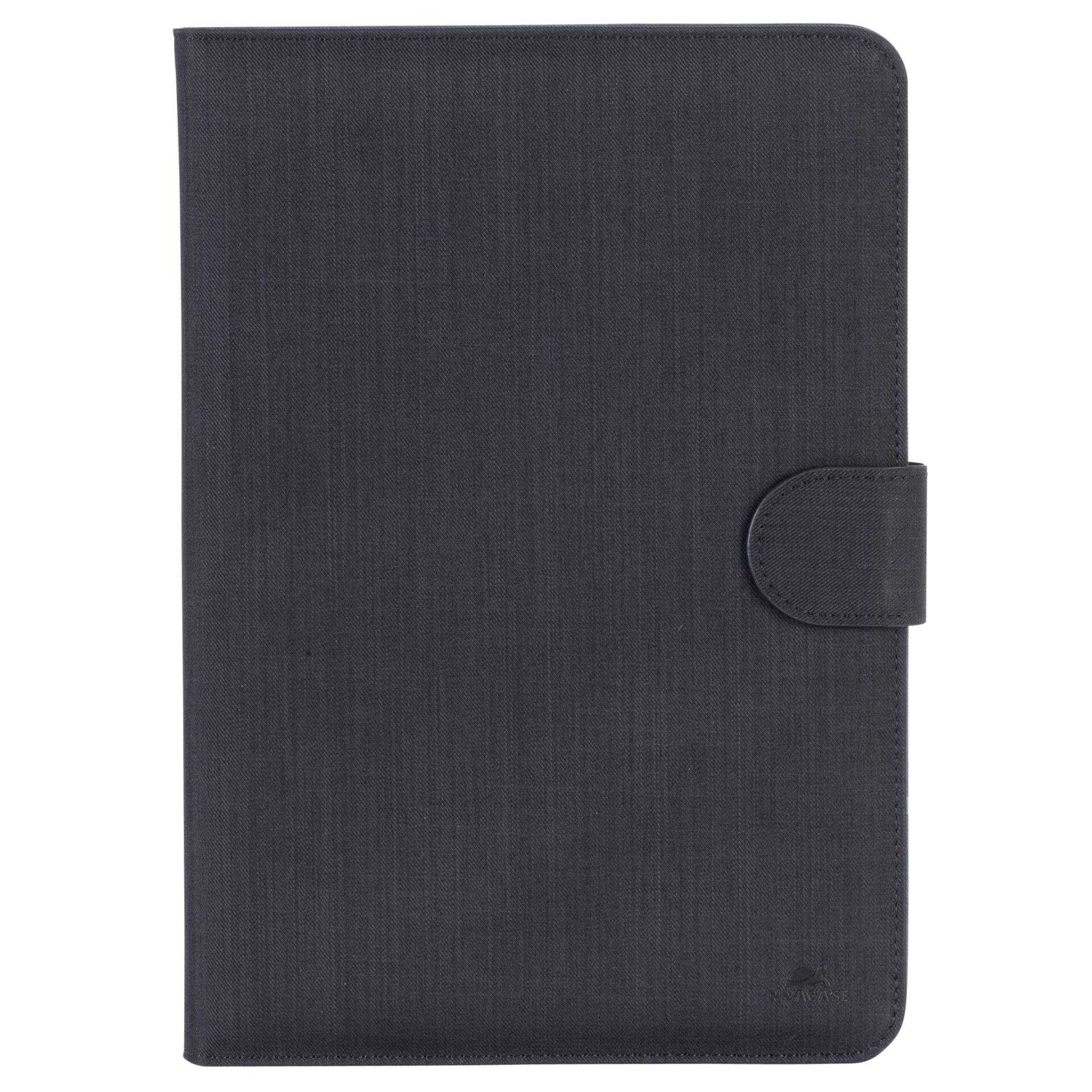 Riva Case Biscayne 3317 Universal - Flip-Hülle für Tablet - Polyester - Schwarz - 10.1"