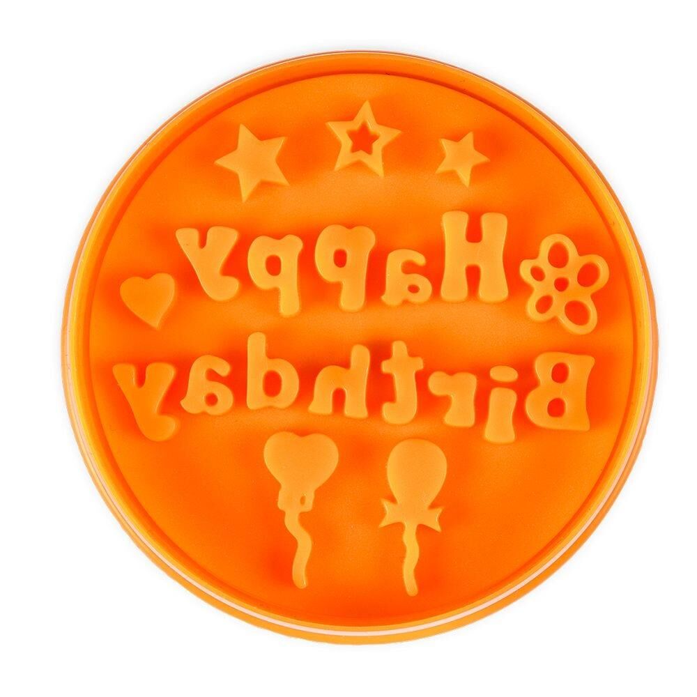 Städter Happy Birthday ø 6,5 cm Orange