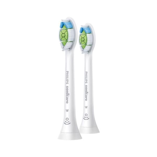Philips Sonicare W HX6062 Optimal White - Austausch-Bürstenkopf - für Zahnbürste - weiß 2 Stück