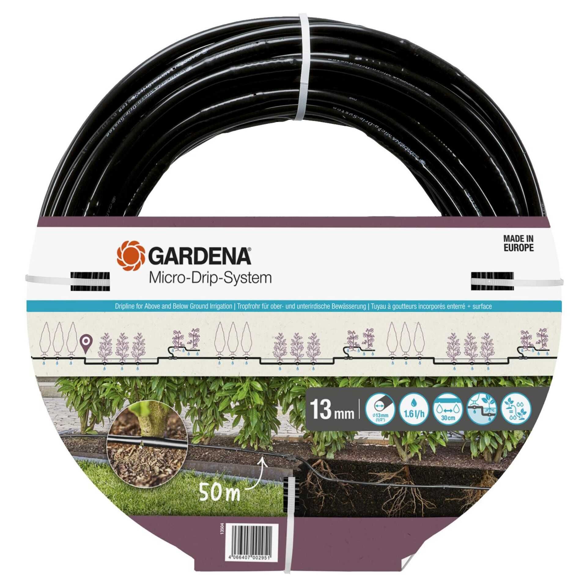 Gardena Micro-Drip-System Rohr 1,6 l/h, 50m