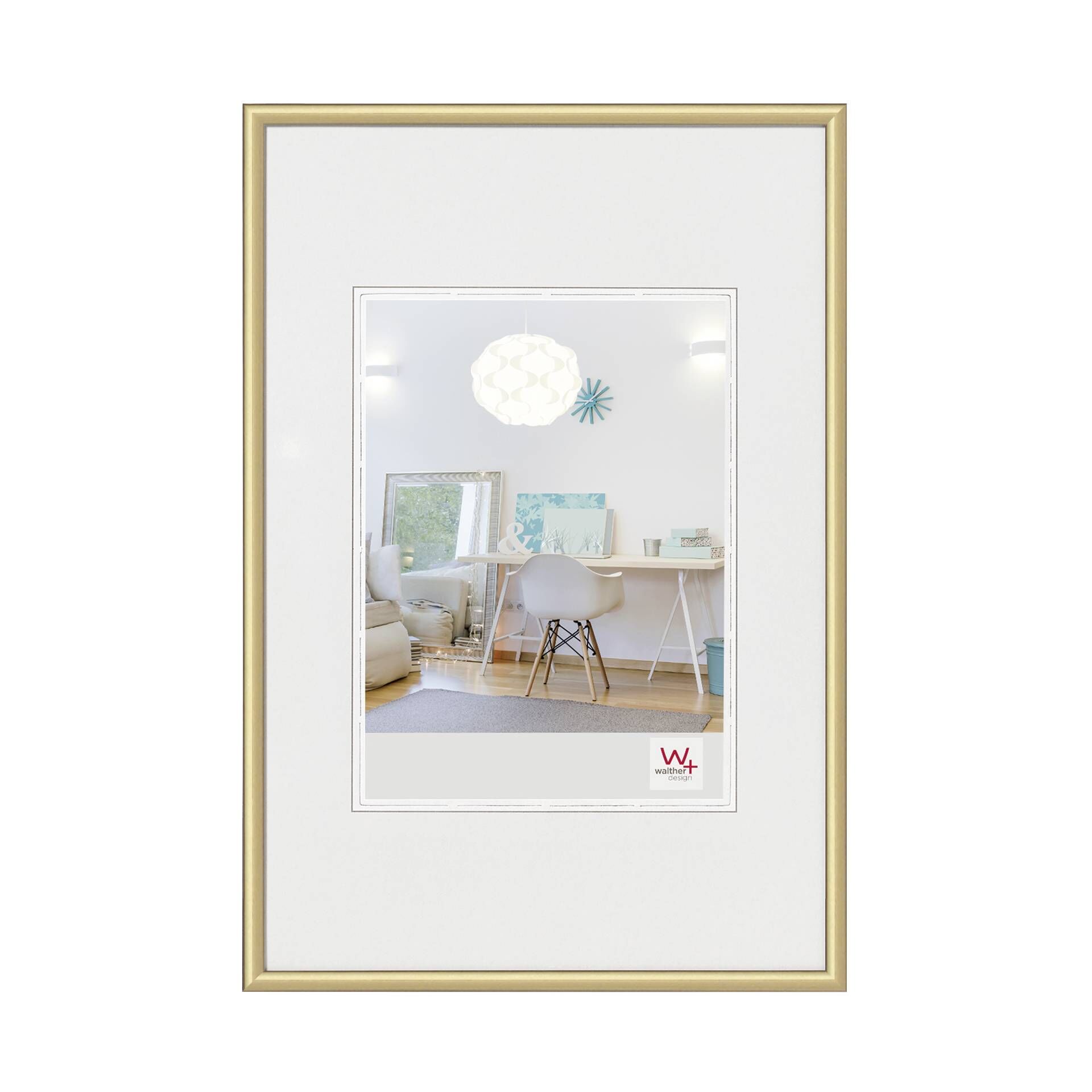Walther New Lifestyle - Fotorahmen - Konzipiert für: 7 x 10 cm - Kunststoff - rechteckig