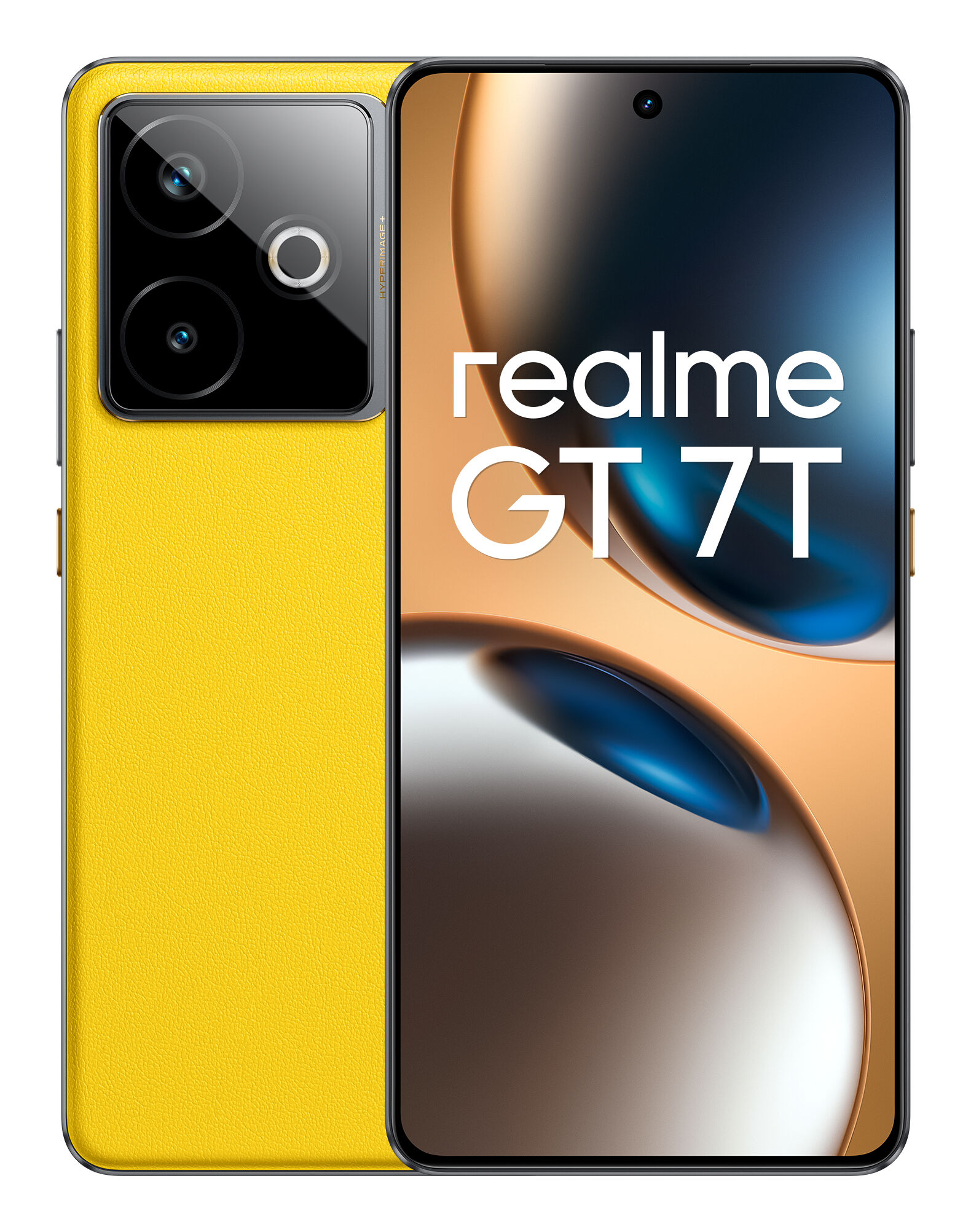 Realme GT 7T, 17,3 cm (6.8"), 12 GB, 256 GB, 50 MP, Android 15, Gelb