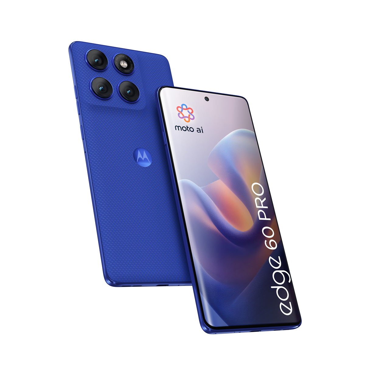 Motorola Solutions Motorola edge 60 pro, 16,9 cm (6.67"), 12 GB, 512 GB, 50 MP, Android 15, Blau