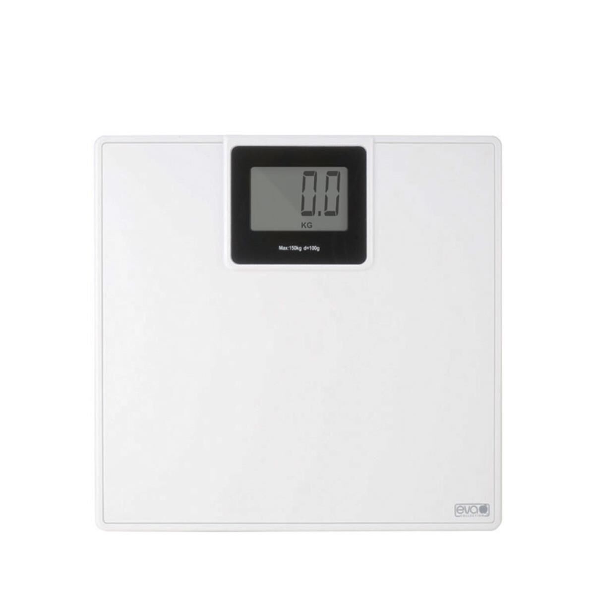 EVA Personenwaage digital weiß 150kg