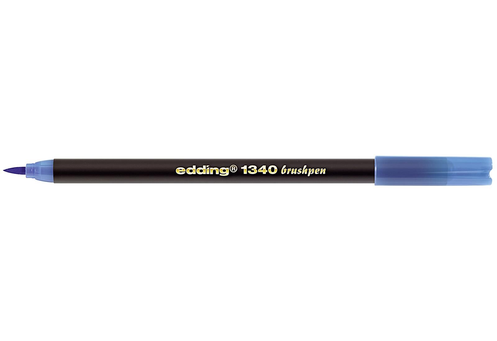 EDDING Fasermaler 1340 Brushpen hellblau