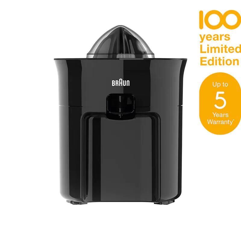 BRAUN Zitruspresse Edition 60Watt schwarz CJ 3050 100YRS