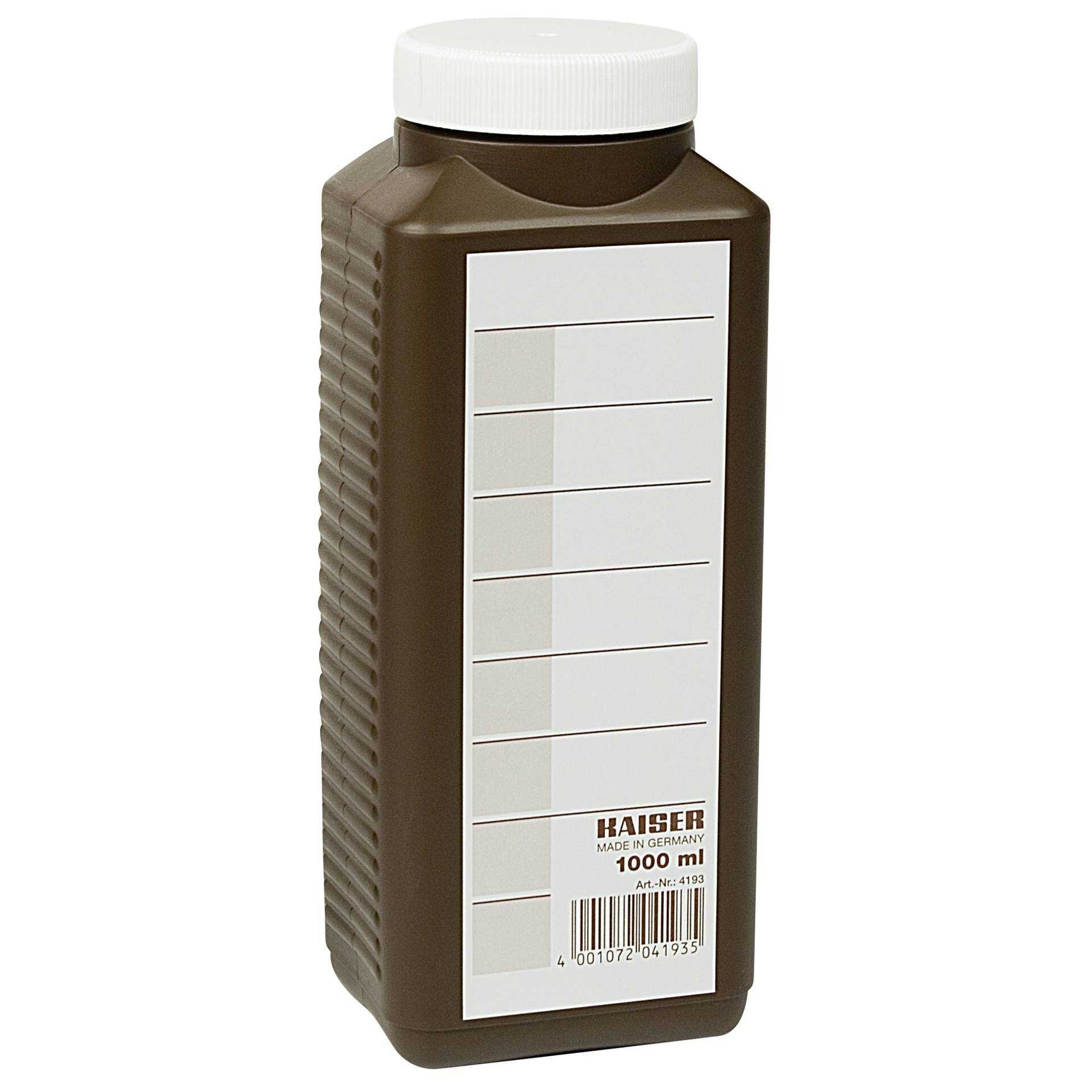 Kaiser Chemikalienflasche 1000ml braun                       4193