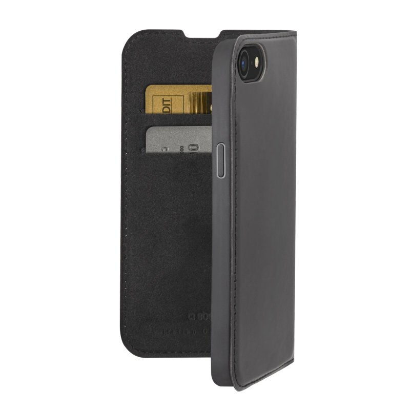 SBS TEBKLITEIPSE22K, Geldbörsenhülle, Apple, iPhone 7 iPhone 8 iPhone SE 2020 iPhone SE 2022, 11,9 cm (4.7 Zoll), Schwarz