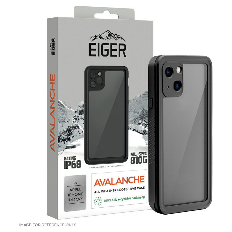 Eiger Avalanche Case iPhone 14 Plus (schwarz)