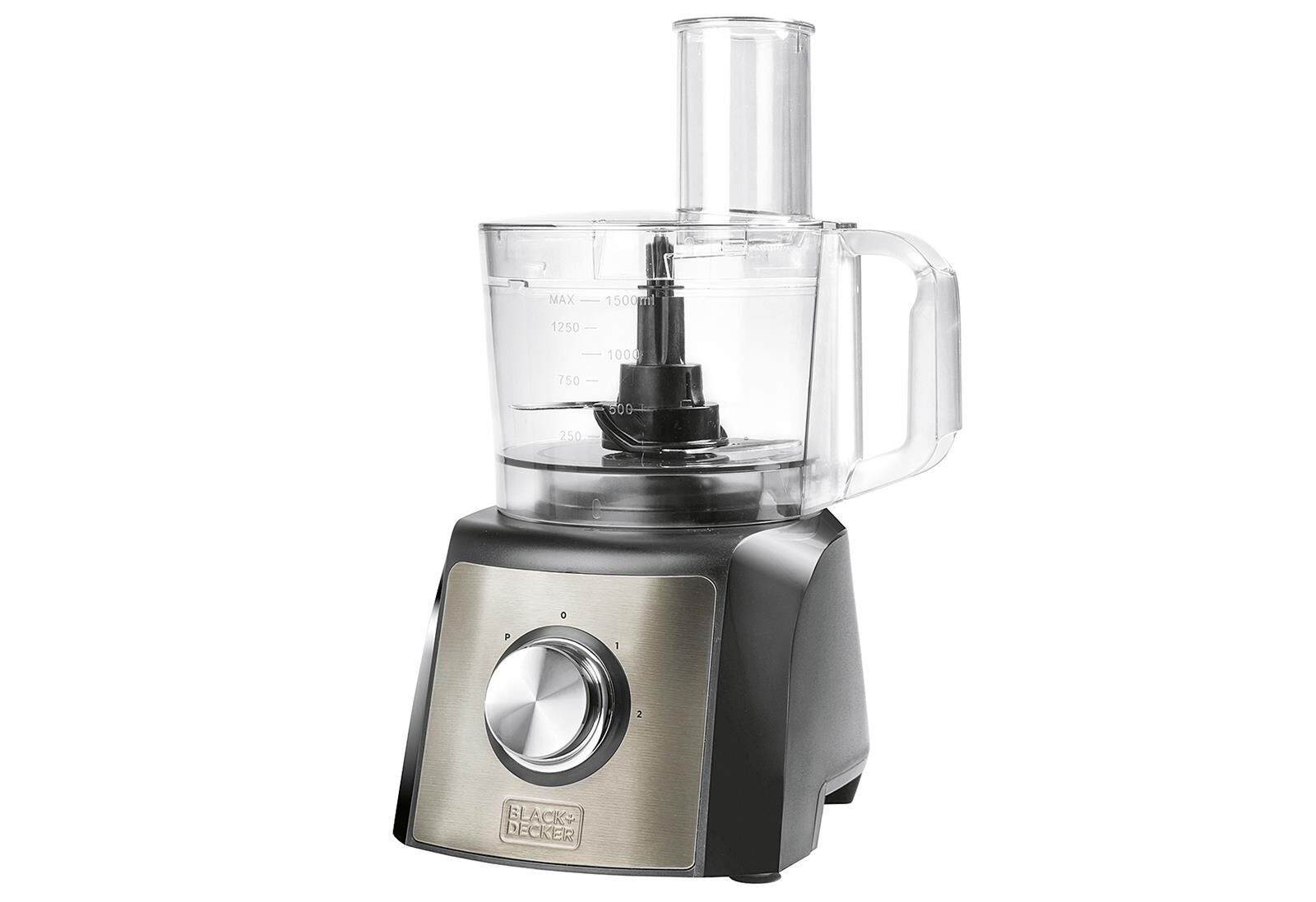 BLACK DECKER Küchenmaschine BXFPA120E 1200W Edelstahl