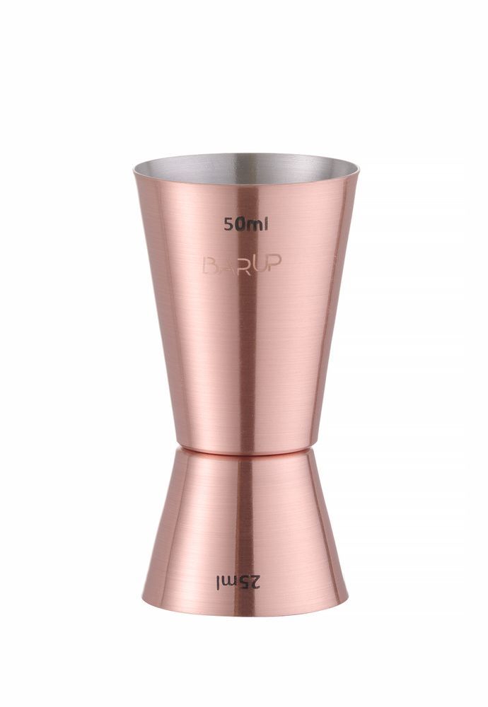 BarUp Barmaß 25/50 ml, Kupfer, ⌀42x(H)86mm