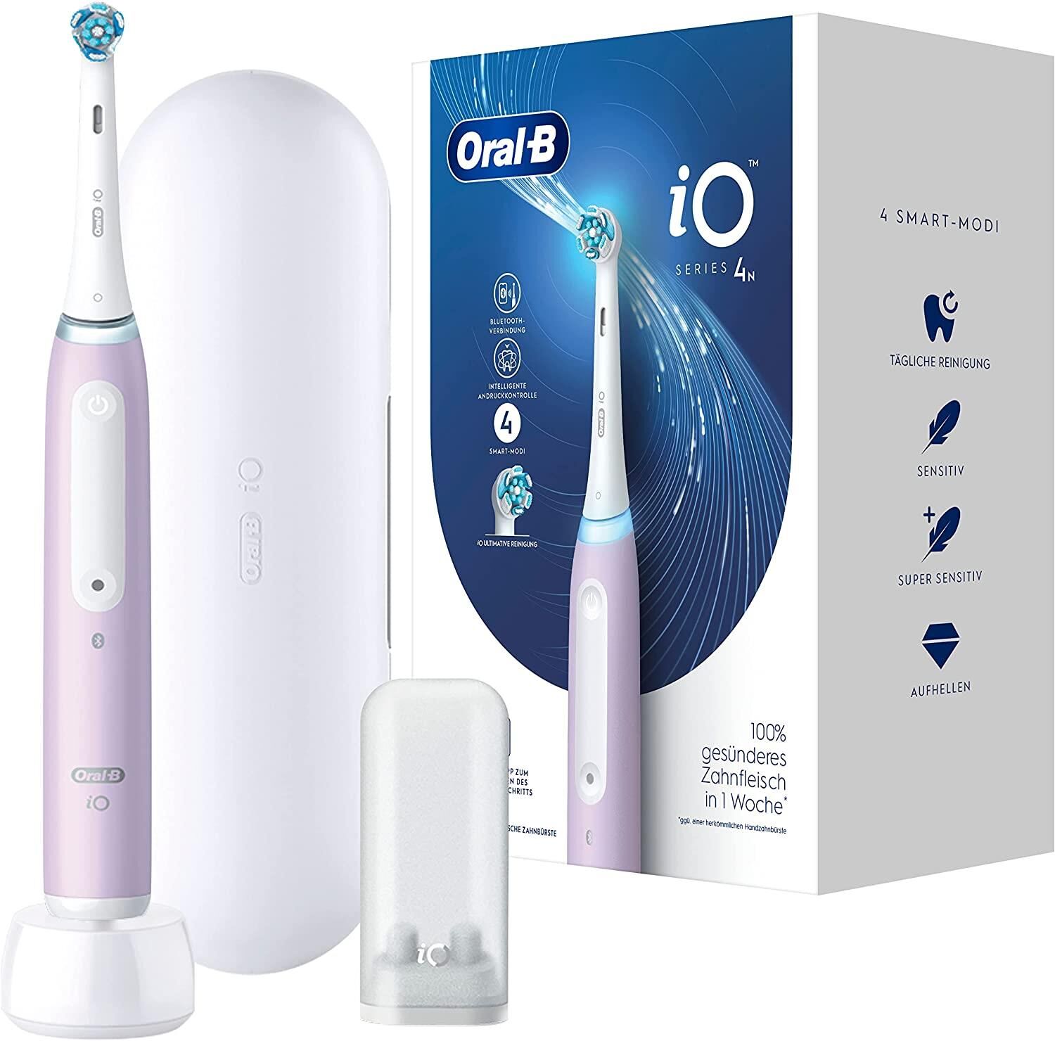 Oral-B iO Series 4 mit Reiseetui Lavender