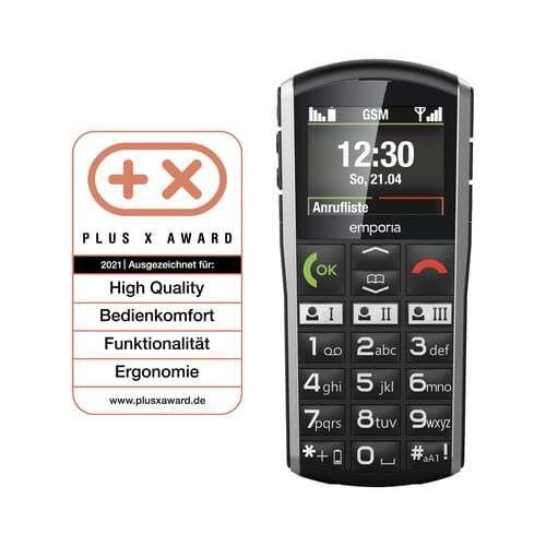 emporia SIMPLICITY V27 Mobiltelefon 64 MB - 220 x 176 Pixel - TFT - RAM 32 MB