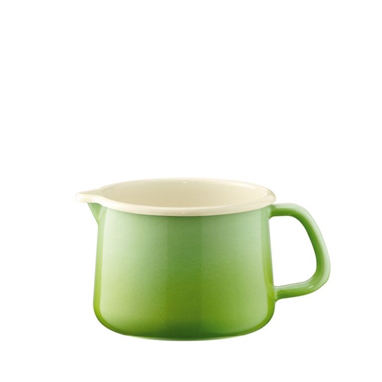 Riess Schnabeltopf Ø12cm 1,21L Smaragd Emaille