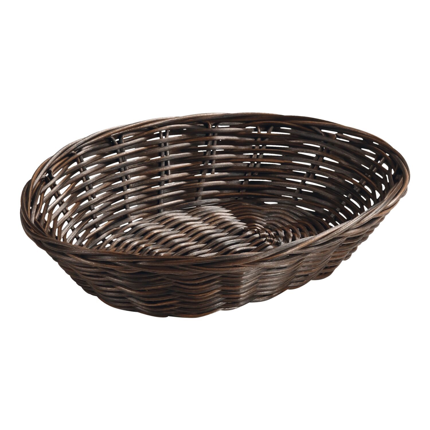 KESPER Brotkorb Kunststoffgeflecht, oval, Länge: 240 mm, Breite: 200 mm