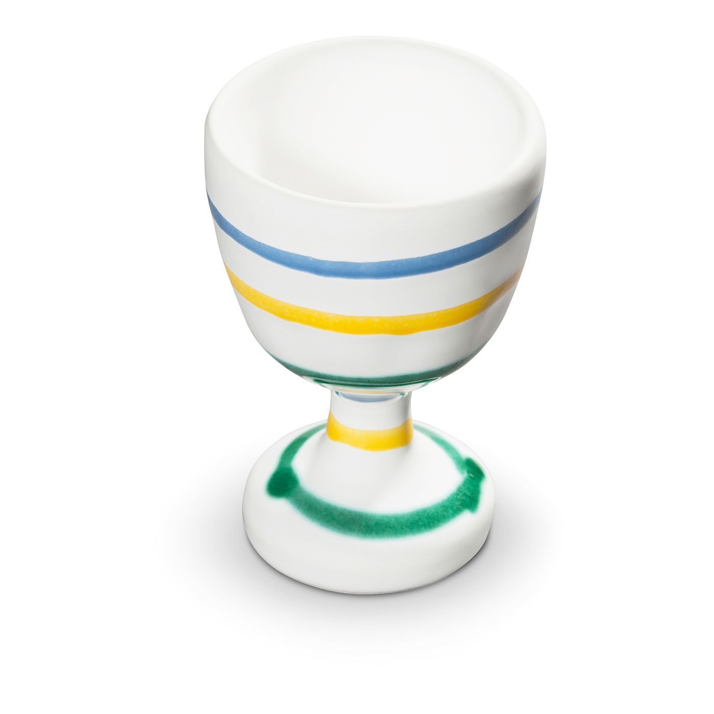 Gmundner Keramik Buntgeflammt, Eierbecher (H: 7,5cm)
