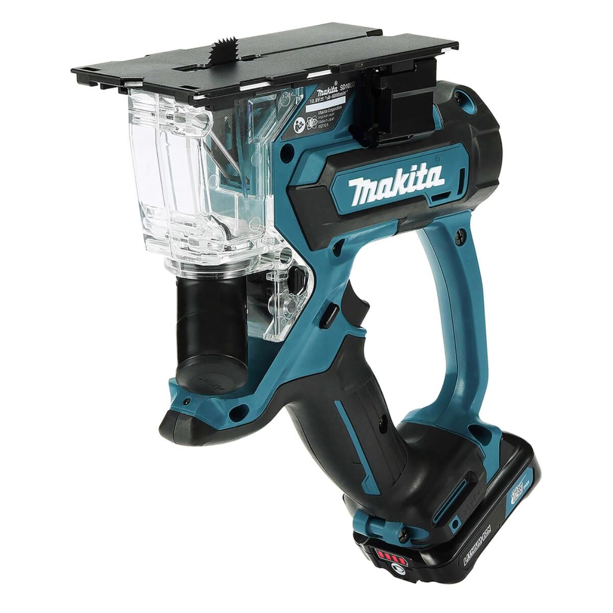 Makita Akku-Gipskartonsäge CXT 12 V max • 0 - 6.000 Hübe/min • 15 mm