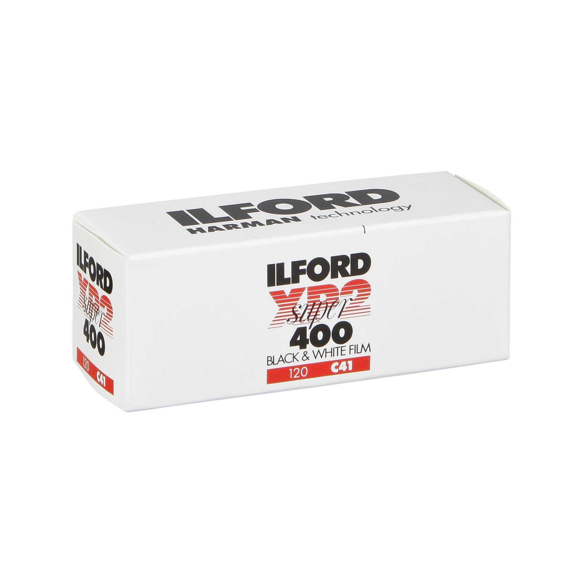 Ilford XP2 Super - Schwarz-Weiß-Negativfilm - 120 (6 cm) - ISO 400