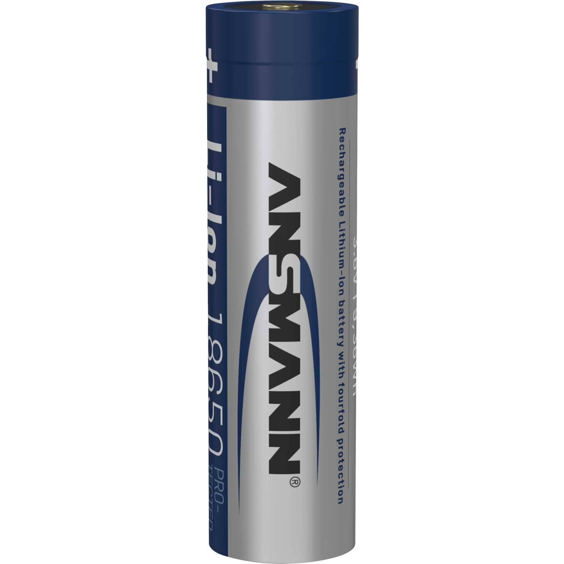 Ansmann Li-Ion 18650 2600mAh 3,6V Micro-USB Buchse  1307-0002