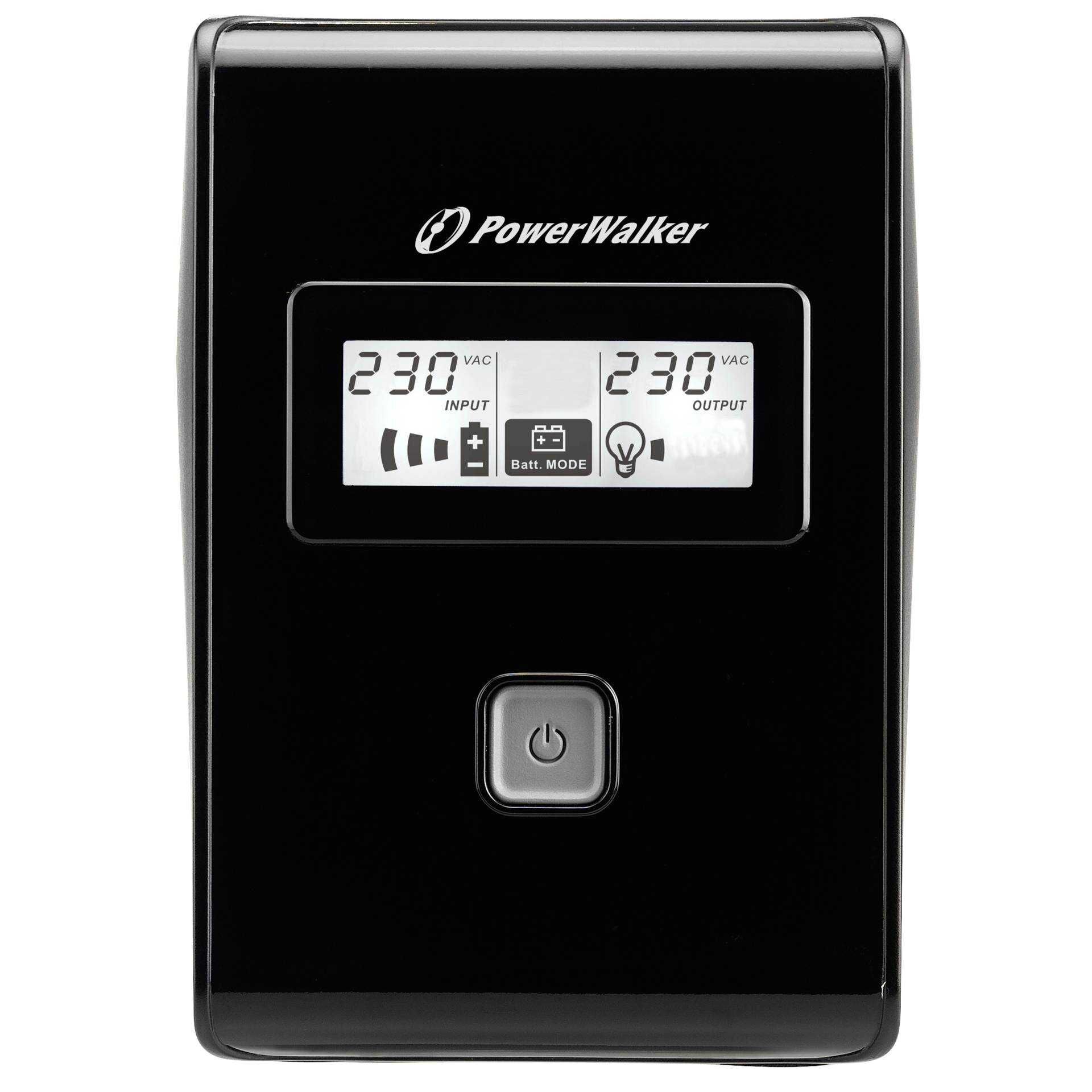 PowerWalker VI 650 LCD - USV - Wechselstrom 220/230/240 V - 360 Watt - 650 VA 7 Ah - USB