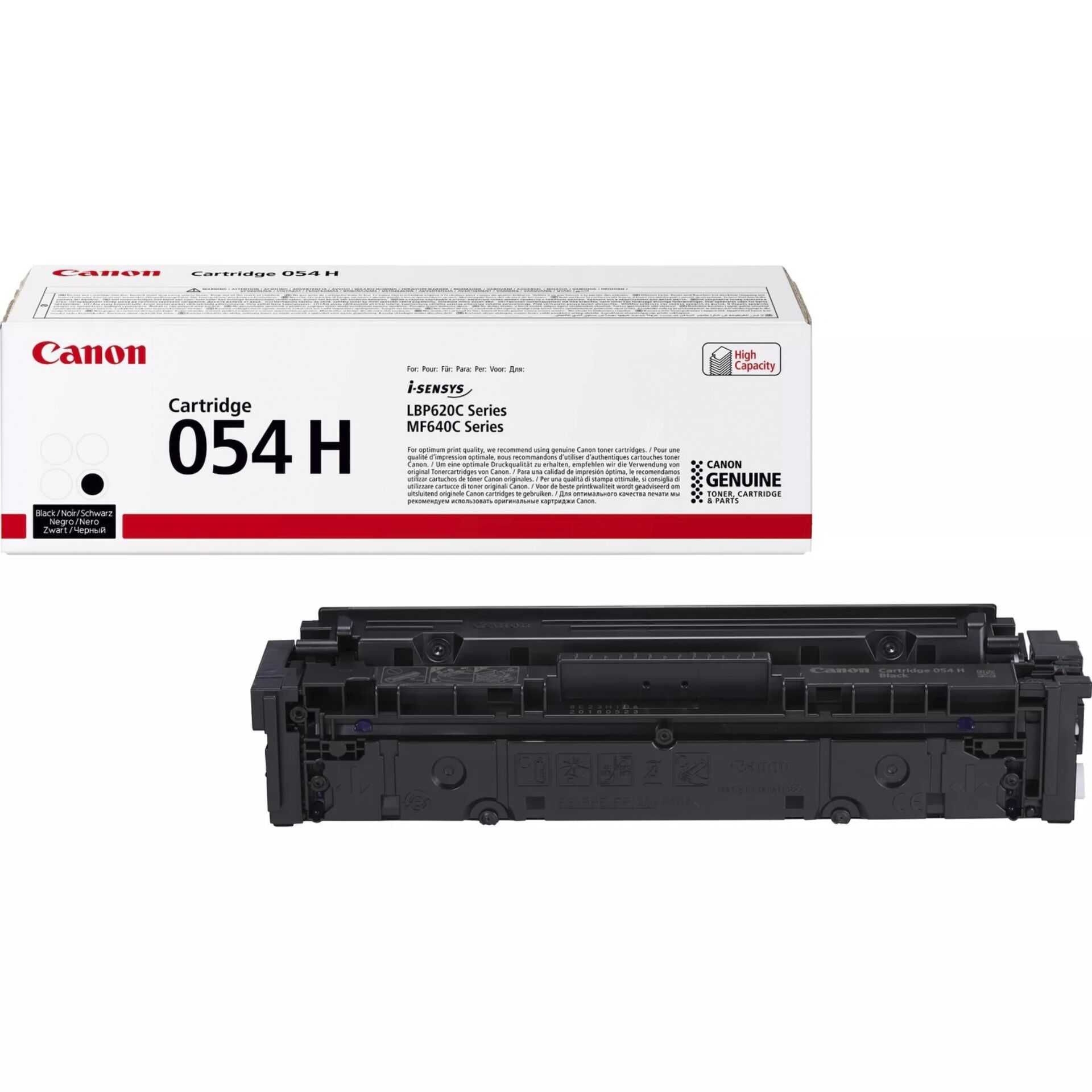 Canon 054 H - Mit hoher Kapazität - Schwarz - original - Tonerpatrone
