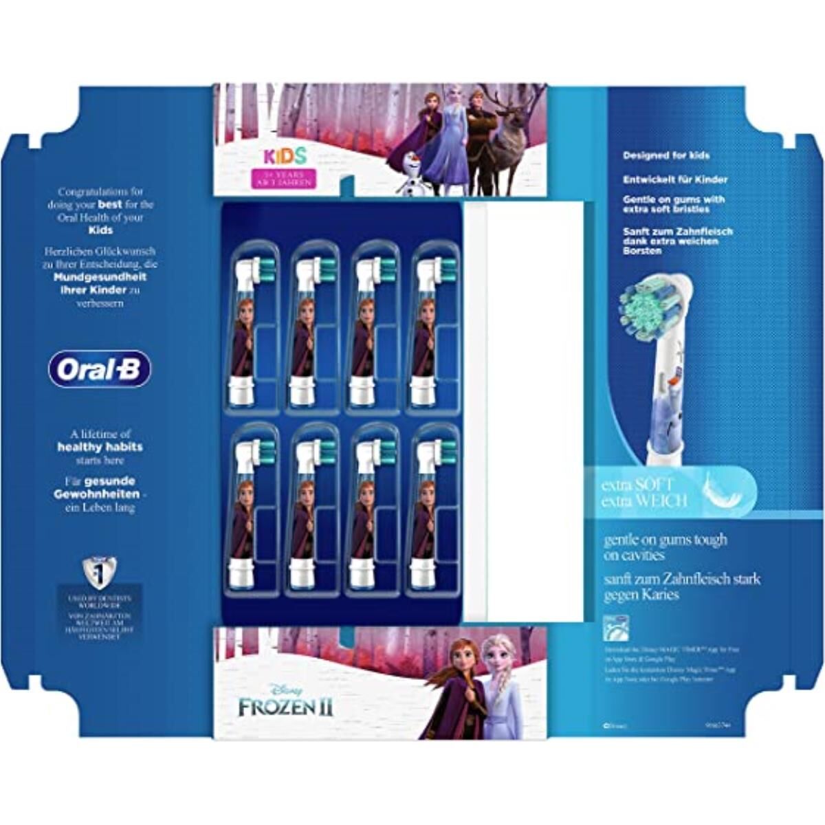 Oral-B Aufsteckbürsten Kids Frozen 8er FFS