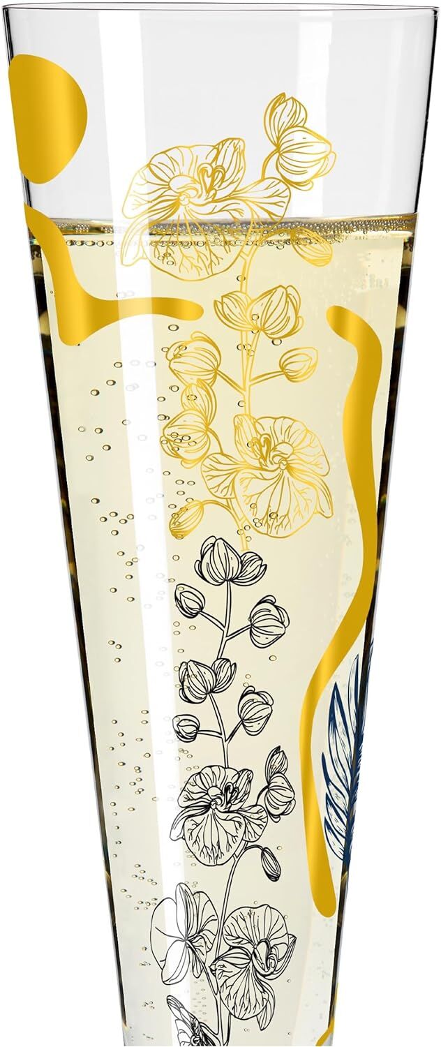 Ritzenhoff  Champagnerglas 200 ml Serie Goldnacht Nr. 38