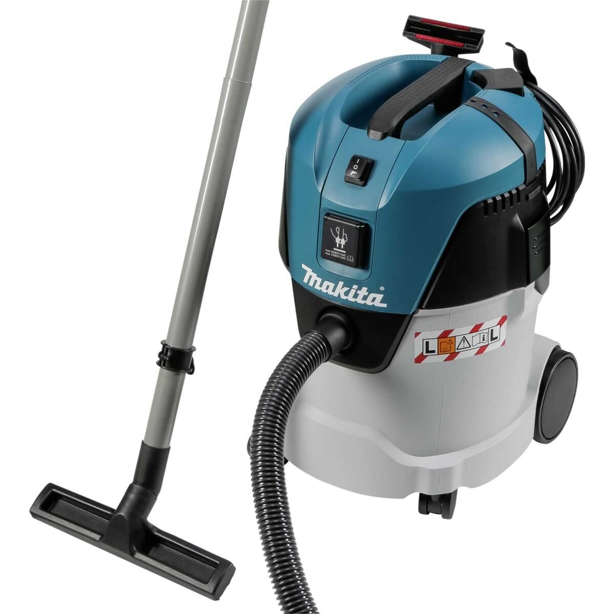 Makita VC2512L - Staubsauger - Kanister - mit Beutel / ohne Beutel