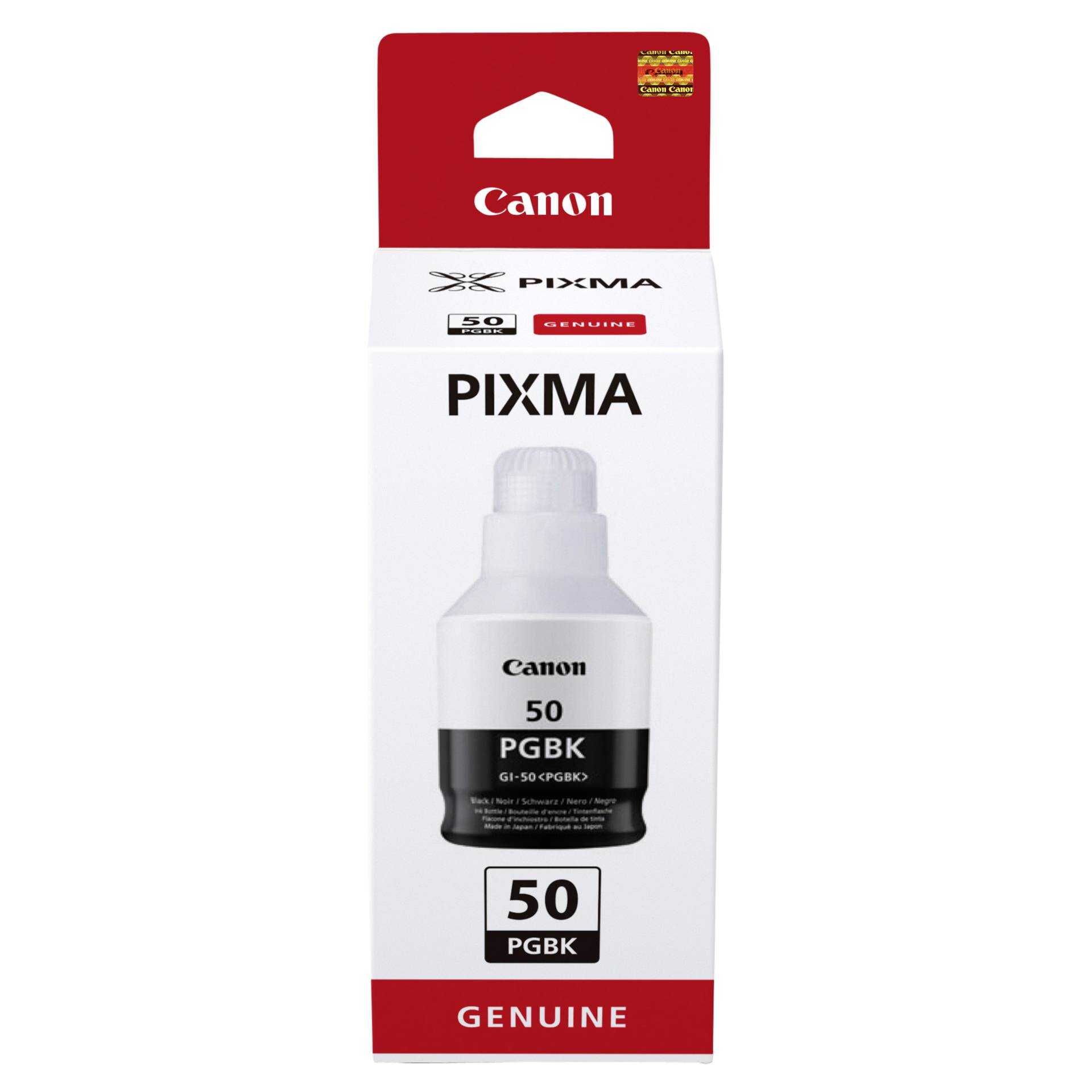 Canon GI 50 PGBK - Schwarz - Original - Nachfülltinte - für PIXMA G5050, G6050, G7050, GM2050, GM4050