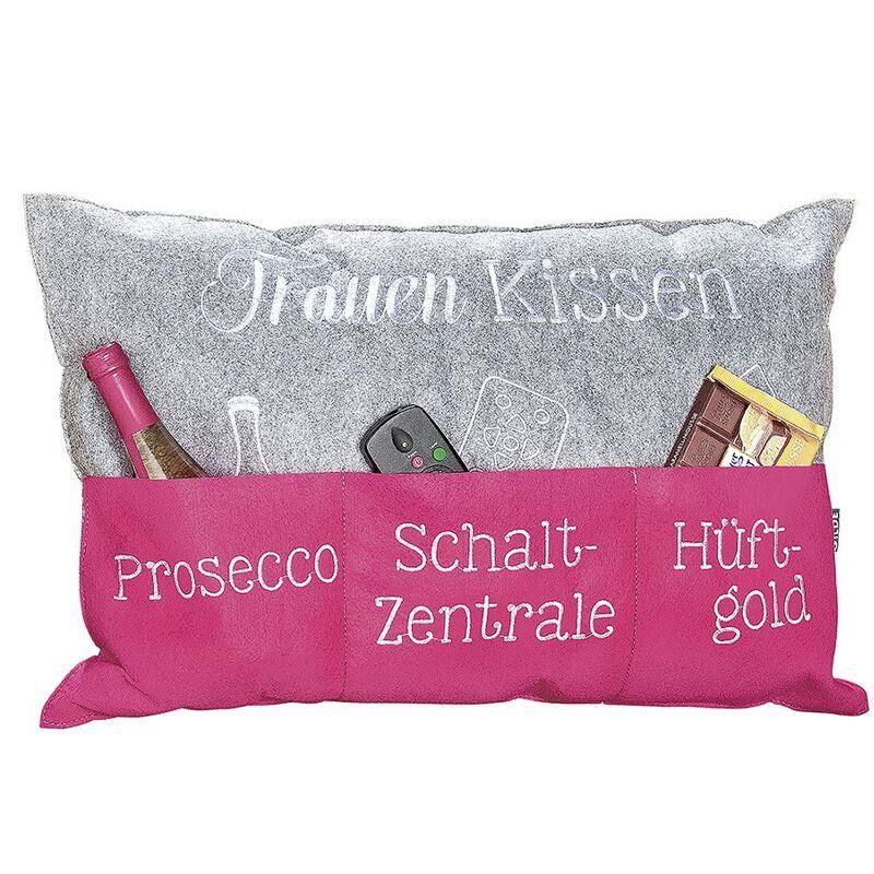 GILDE Filzt Frauenkissen