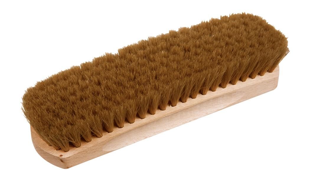 Redecker Schuh-Glanzbürste 19 cm helles Roßhaar