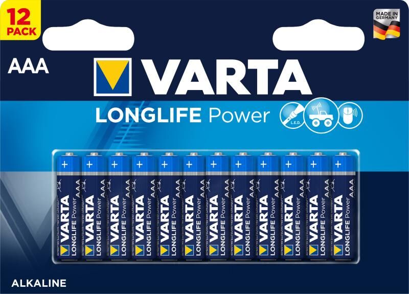 Varta 4903/LR03 LONGLIFE POWER Micro 12-er Blister