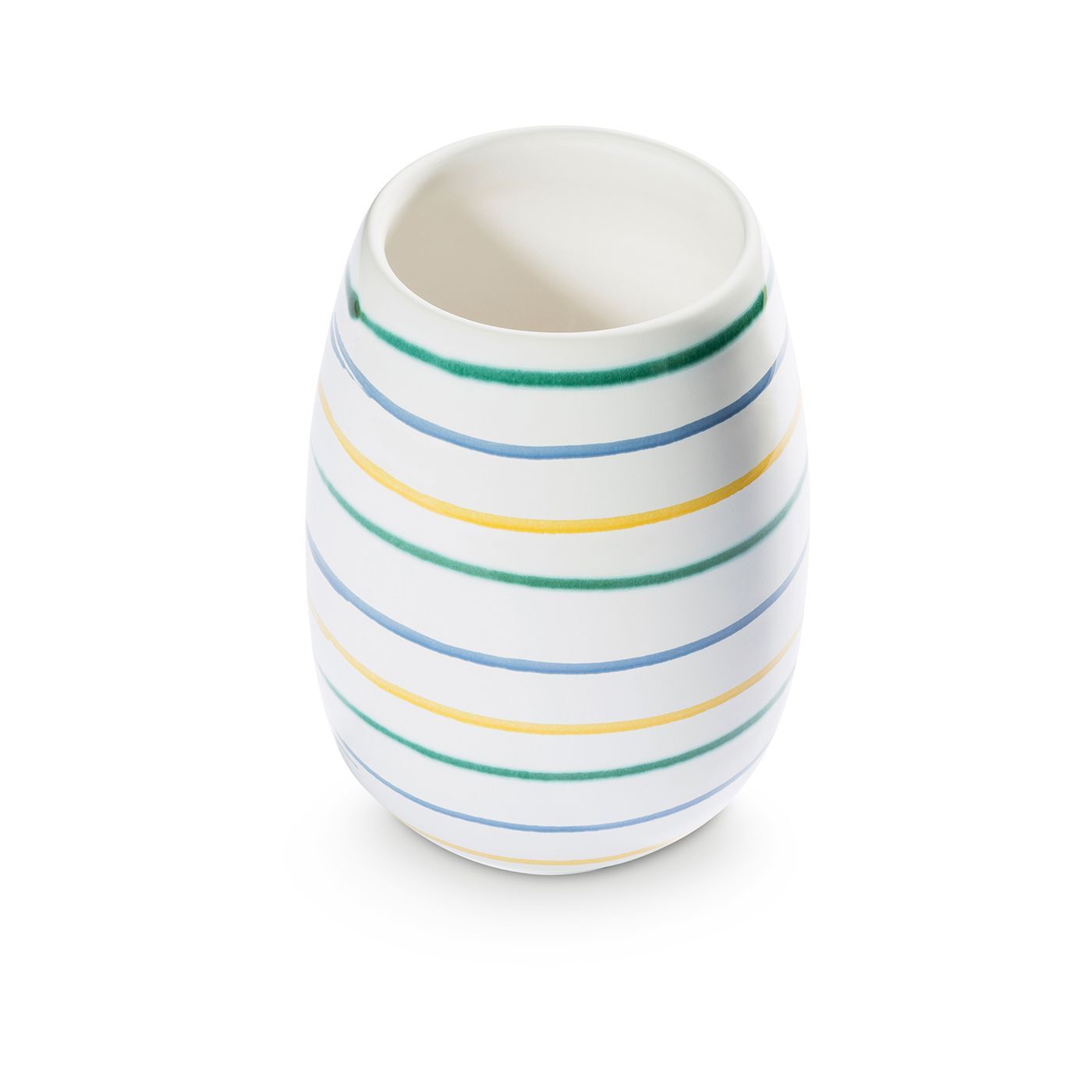 Gmundner Keramik Buntgeflammt, Vase (H: 15cm)