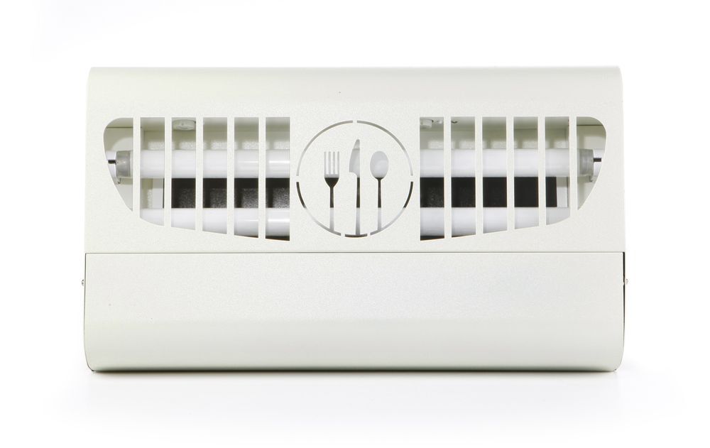 HENDI Insektenvernichter mit Klebeplatten 100 m², 230V/30W, 544x285x(H)92mm