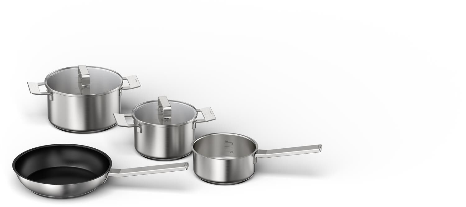 Bosch Kochgeschirr-Set, 4-teilig, HEZ9SE040